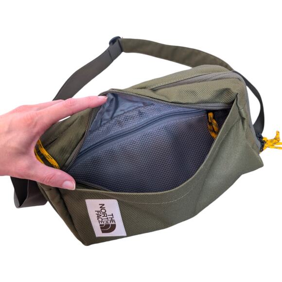 The North Face Field Bag Crossbody Burnt Olive Green New Taupe TNF RARE OG Style - Picture 7 of 13